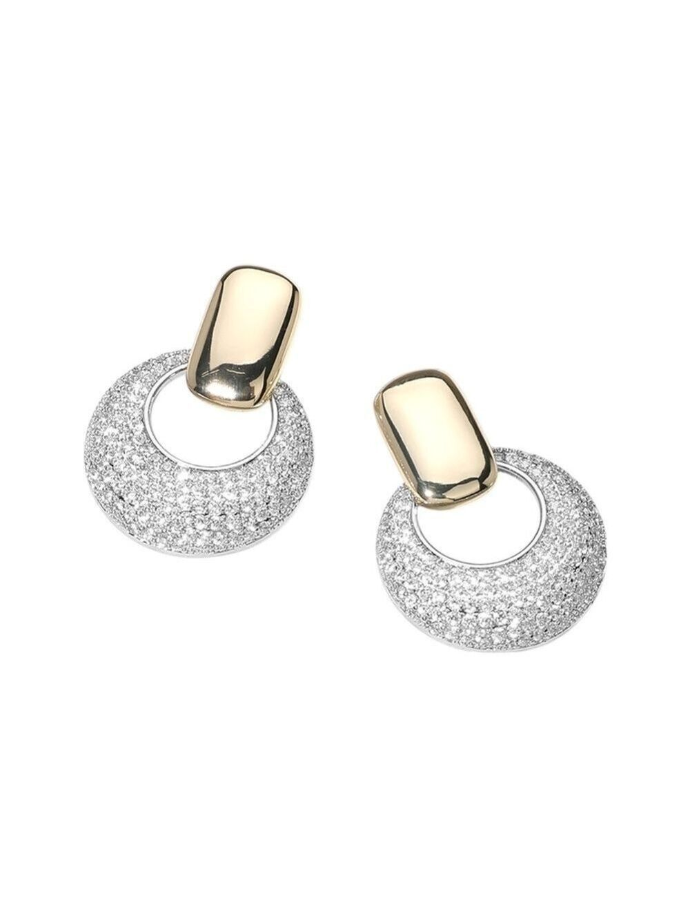 Gold and Silver Women's Earrings